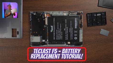 Teclast F5 Battery Replacement Quick Tutorial Youtube