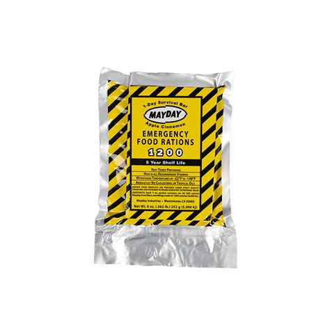 emergency food ration bar  calories wasip