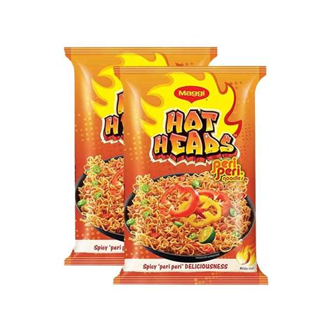 Maggi Hot Heads Peri Peri Noodles Pack Of 2 Price Buy Online At Best Price In India