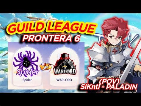 Ragnarok Origin Warlord Vs Spider Sikntl Pov Prontera Youtube