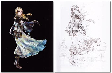 Art Of Bravely X Bravely Default Ii Design Works Official