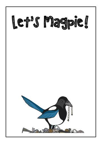 Let S Magpie Vocabulary Display Poster Teaching Resources