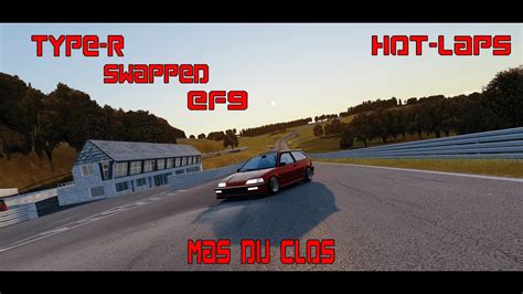 Type R EF9 Hot Lapping Circuit Mas Du Clos Assetto Corsa YouTube