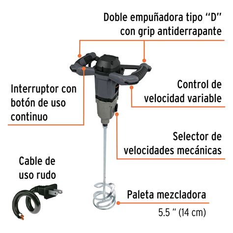 Mezcladora El Ctrica W Industrial Truper