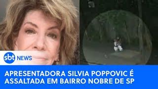 Apresentadora Silvia Poppovic é assaltada em bairro nobre de São Paulo