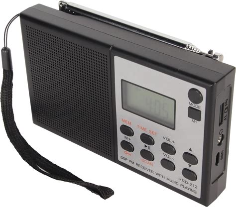 Radio digital AM FM radios portátiles de onda corta sintonizador