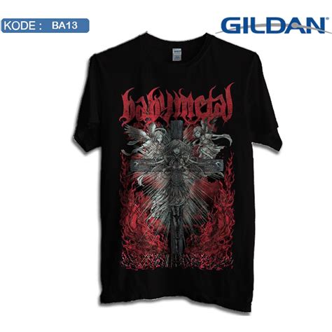 Jual KAOS BABYMETAL BAND LOGO STYLE KAOS ORIGINAL GILDAN BA13 Shopee