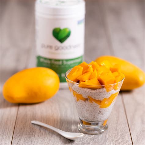 Mango Coconut Chia Pudding Pure Goodness