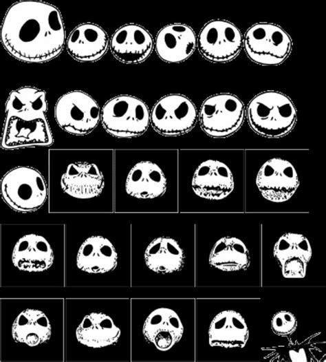 Jack Skellington Face Stencil – Idalias Salon