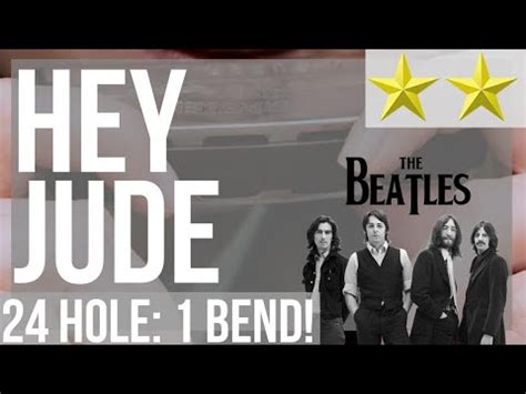 SUPER EASY How To Play Hey Jude By The Beatles On Tremolo Harmonica 24