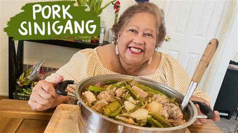 Sinigang Na Baboy Recipe Filipino Pork In Tamarind Soup Home