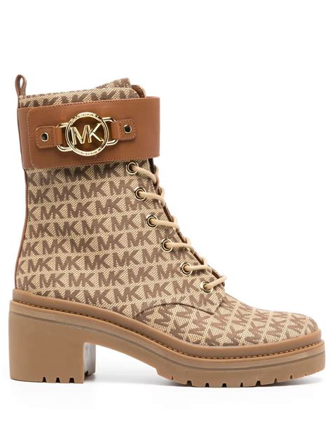 Michael Michael Kors Rory Monogram Jacquard Ankle Boots Farfetch