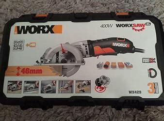 WORX WX429 400W 120mm WORXSaw Compact Circular Saw Amazon Co Uk DIY