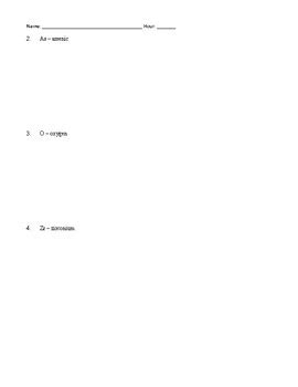 Bohr Model Worksheet by Geoffrey Lowes | TPT