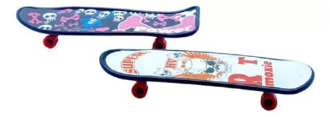 Conjunto Mini Skate De Dedo Fingerboard Pl Stico Colorido Mercadolibre