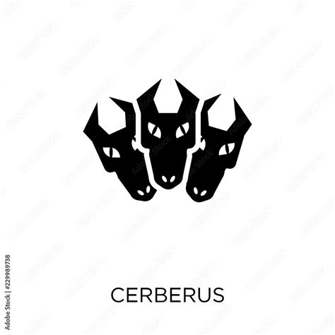 Cerberus icon. Cerberus symbol design from Fairy tale collection. Stock ...