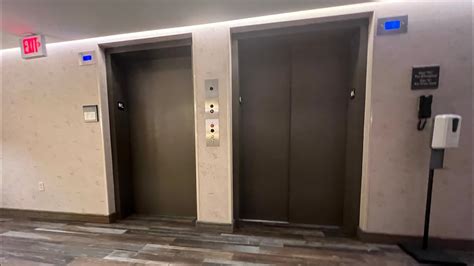 Otis GEN2 MRL Traction Elevators Hilton Garden Inn Burlington