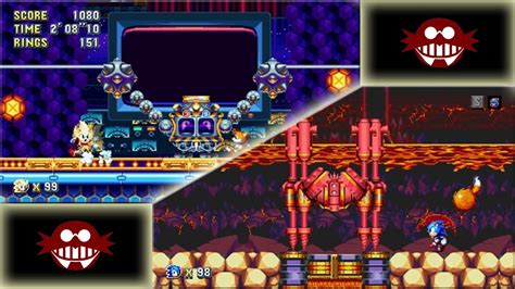 Unused Bosses Restored In Sonic Mania Plus Mod Showcase Youtube