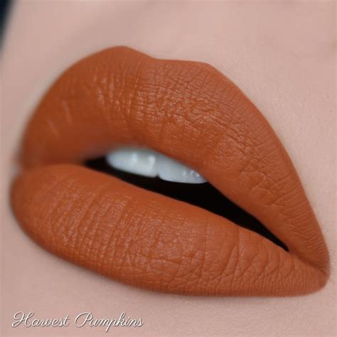 Harvest Pumpkins Liquid Lipstick Etsy Orange Lipstick Liquid