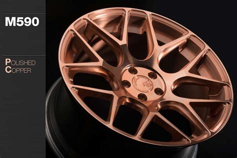 M Polished Copper Avant Garde Wheels