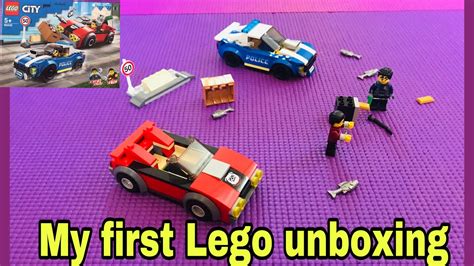 My First Lego Unboxing Video Youtube