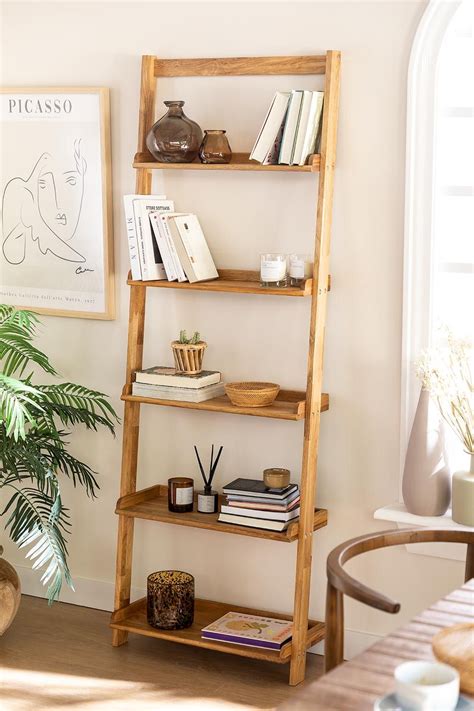 Oak wood shelving unit idia – Artofit