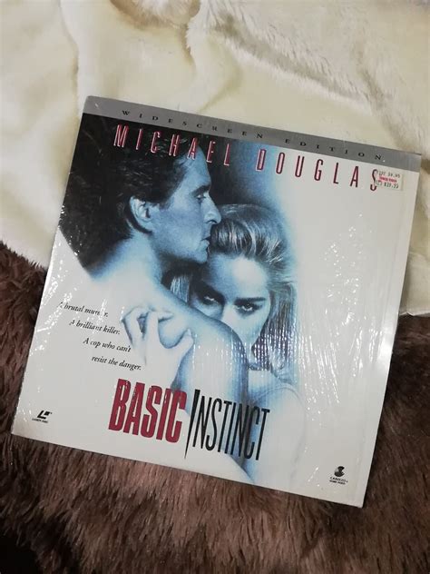 VINTAGE Basic Instinct Movie Laserdisc Hobbies Toys Music Media