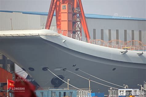 Asian Defence News: Photos of new Chinese aircraft carrier under ...