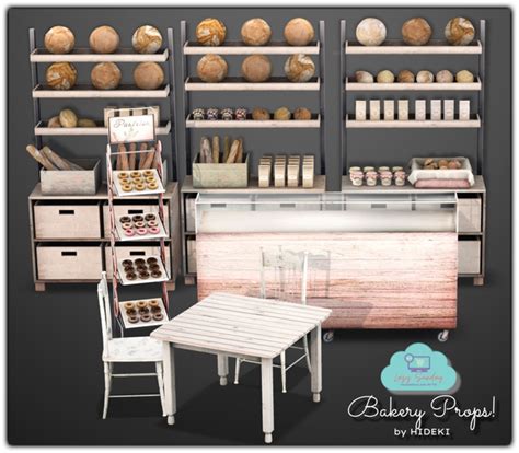 Second Life Marketplace Hideki Bakery Props