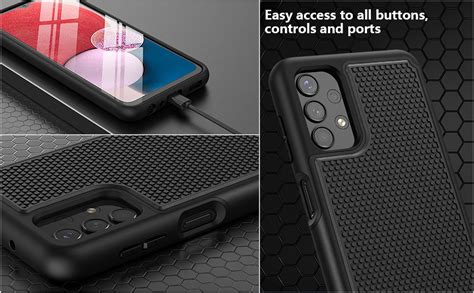 Punbor Case For Samsung Galaxy A13 4G 5G A04s Dual Layer Shockproof