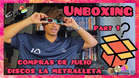 UNBOXING DE JULIO Compras películas Bluray Tienda DISCOS