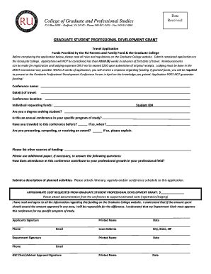 Fillable Online Radford Step Application Form Radford University