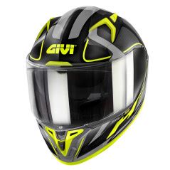 Givi Racer Matt Black Titan Yellow Visenzi Motomarket