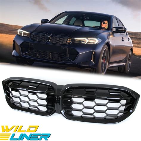 For 2023+ BMW G20 M340i - Black Diamond Grill - WildLiner.com