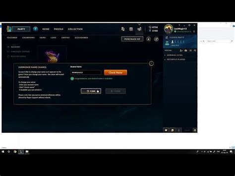 How To Check Summoner Name Availability In League Of Legends