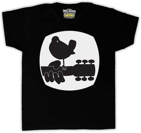 Woodstock Festival Logo 2 Kids T Shirt Uk Clothing