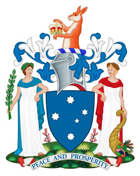 Coat Of Arms Of Victoria Coat Of Arms Of Australia Wikipedia The Free Encyclopedia Coat