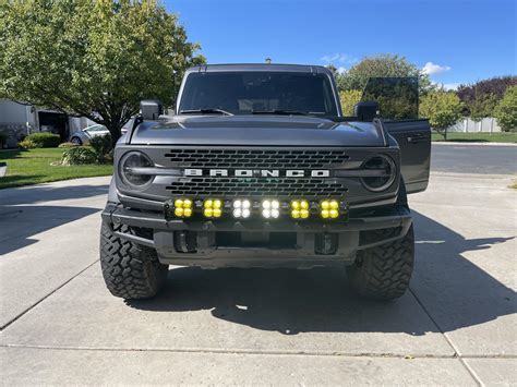 Installed Baja Designs Xl Linkable Kit Bronco G Ford Bronco