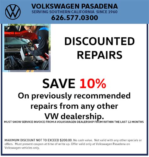 Service Specials near Glendale, CA | Volkswagen Pasadena