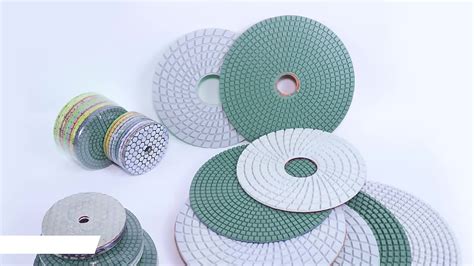 4inch Polishing Pad Wet Or Dry Polish Pad Disc For Marble Granite Tiles