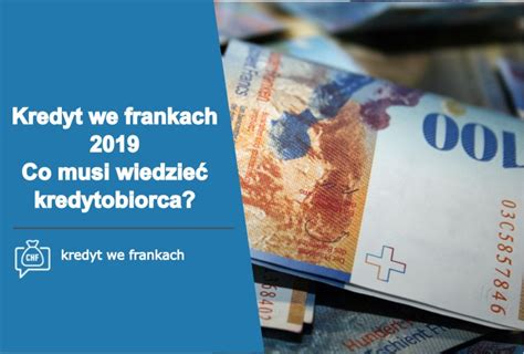 Kredyt We Frankach Co Musi Wiedzie Kredytobiorca