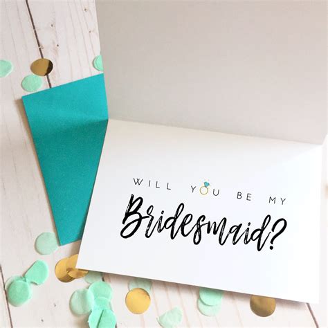 Sister Bridesmaid Card Bridesmaid Invite Bridesmaid Proposal Etsy