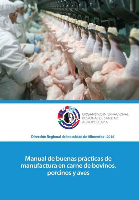 Manual de buenas prácticas de manufactura en carne Ivonne Carranza