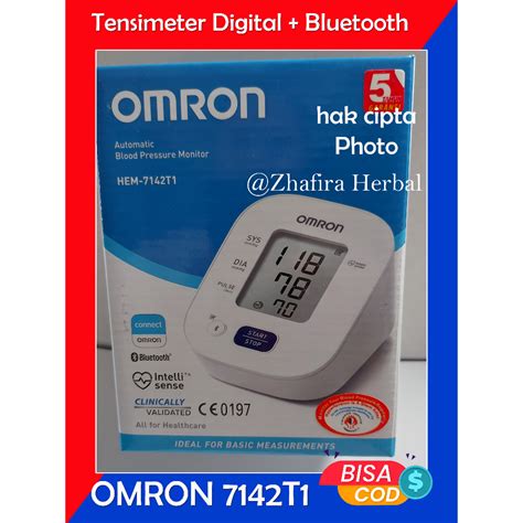 Jual Omron Hem T Digital Bluetooth Teknologi Tensi Digital Omron