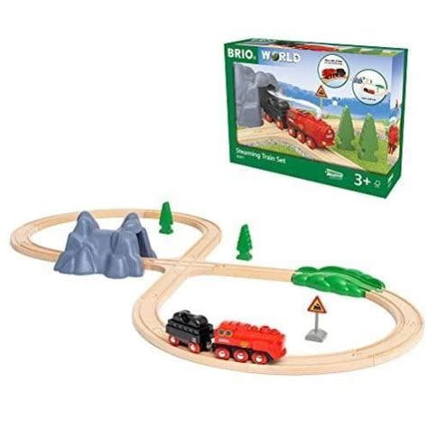 Brio World Circuit Locomotive A Piles A Vapeur Leroy Merlin