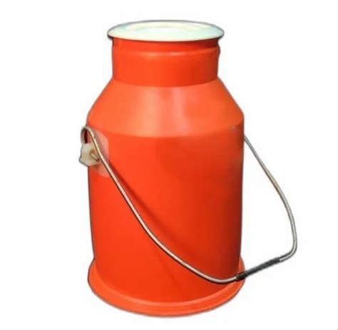 Orange Plastic Milk Can At Rs Plastic Milk Container In Shahada