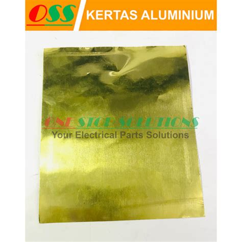 Jual Lena Kertas Aluminium Foil Warna Emas X Cm Jakarta Barat