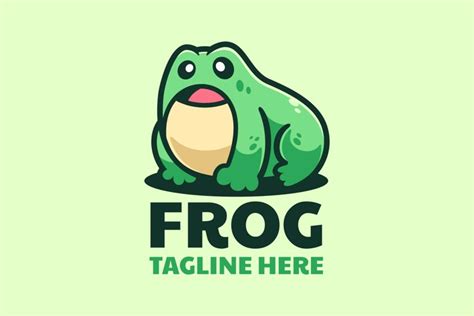 Amphibians Frog Logo Design