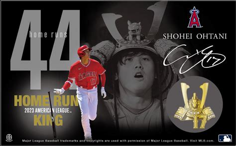 Shohei Ohtani Wins Mlb American League Home Run King Commemorative