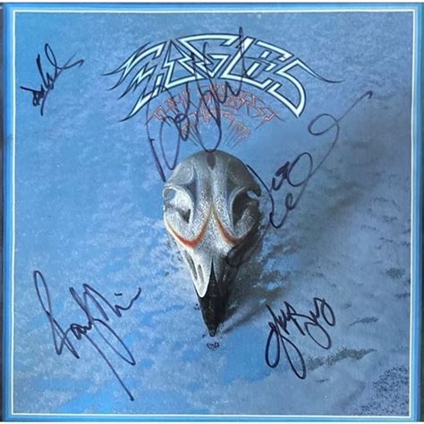 Signed The Eagles Greatest Hits Album Cover